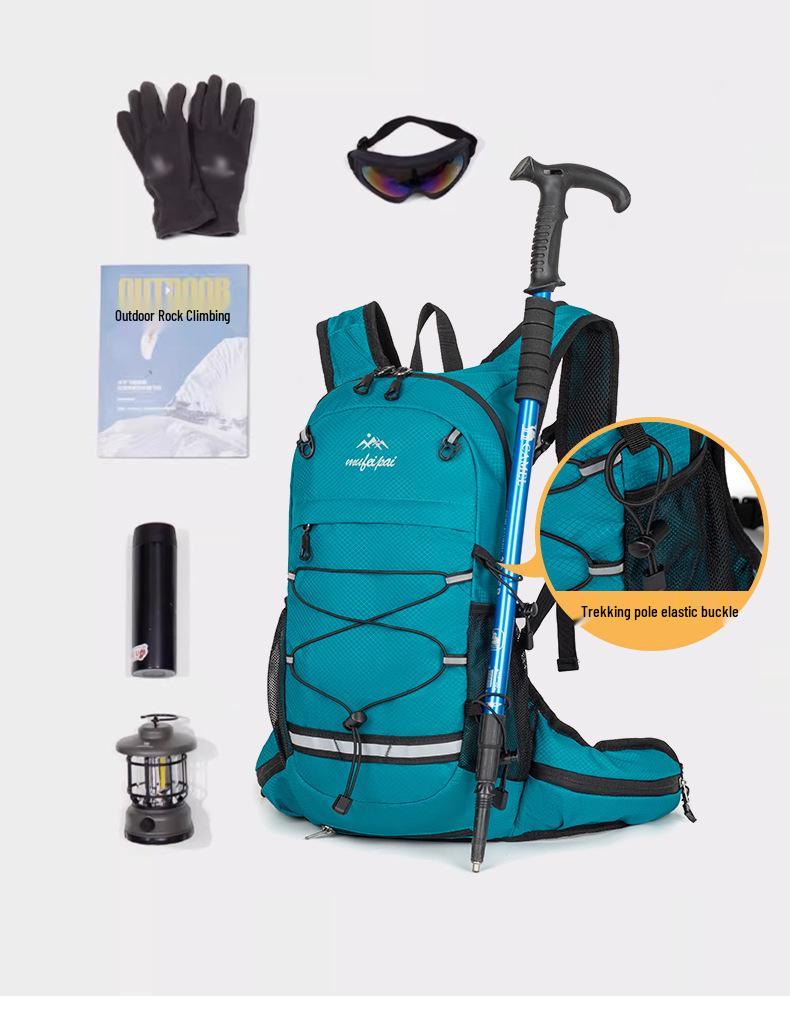 Lightweight, Water-Repellent Men's & Women's Outdoor Hiking Backpack - Fashionable, Comfortable & Breathable