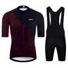 Men's Short Sleeve Cycling Jersey Set Comfortable Breathable Bike Clothing for Sports  Bib Shorts Fitness