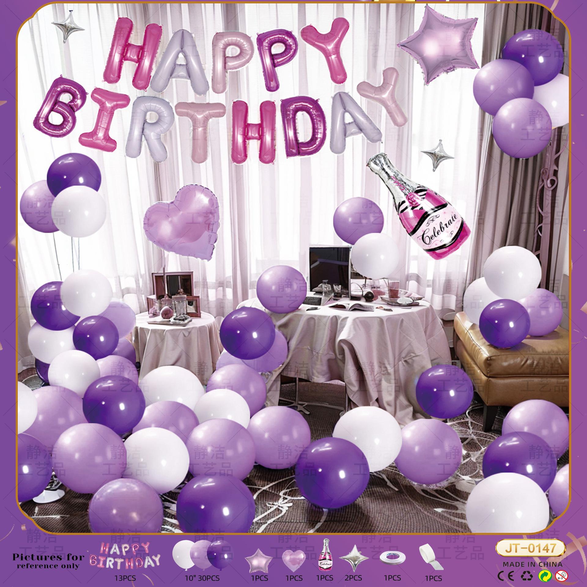 

Birthday Balloon Boys Girls Scene Background Arrangement Kids Baby Happy Birthday Party Room Decoration Wall For jt-0147birthdaydecorationpackage[glueandribbon]