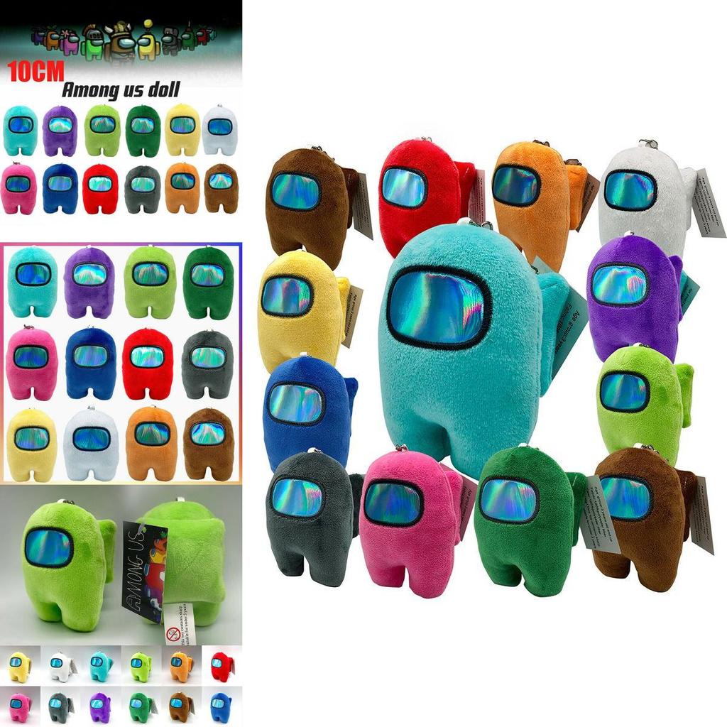 Colorful Among Us Plush Soft Stuffed Toys Doll Perfect For Kids Birthday Gift
