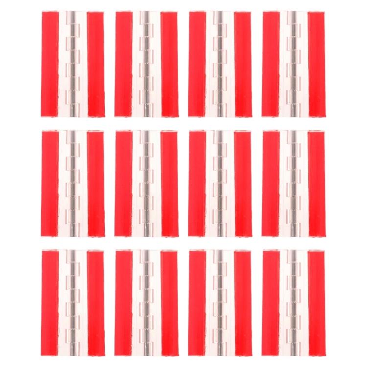 Mini Plastic Hinges Easy Mount Auto Stick Included Strong Clear Hinges Quick Fixing for Home Improvement & Crafts