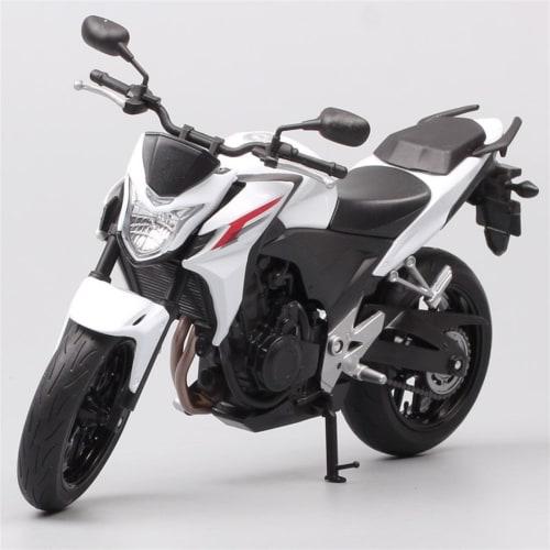 1:18 Scale Diecast Metal Motorcycle Model Kit Fits Honda CB500 F CB500F 2014 (With Foam Box)