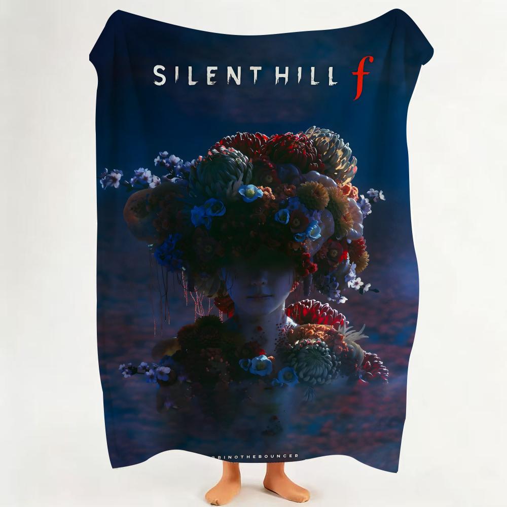 Movie S Silent H Hill Throw Flannel Throw Blanket Suitable for Sofa Living Room Bedroom