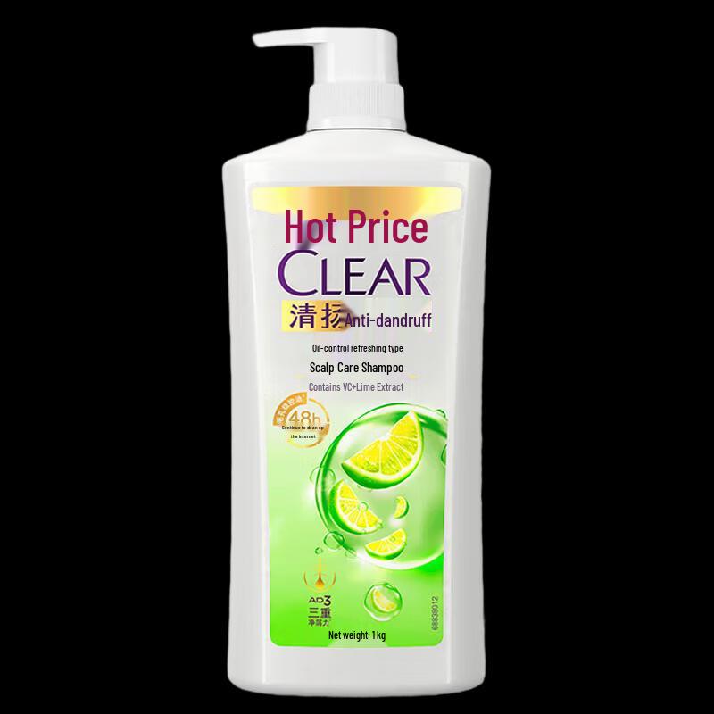 

Clear Anti-Dandruff Oil Control Refreshing Scalp Care Shampoo