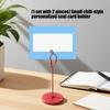2Pcs Pepper Shape Metal Note Memo Holder Place Card Holder Photo Display Stand For Table Decoration Festival Celebration