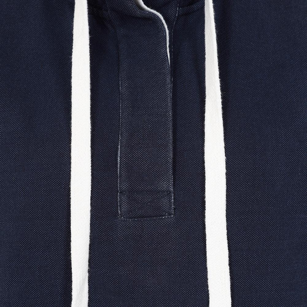 Lazy Jacks Womens/Ladies Pique Button Neck Sweatshirt