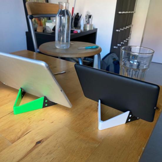 Phone Holder Creative V-shaped Tablet Phone Folding Universal Stand for Home