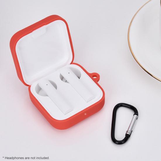 Portable Soft Silicone Bluetooth-compatible Earphones Protective Case for Xiaomi Air 2 SE