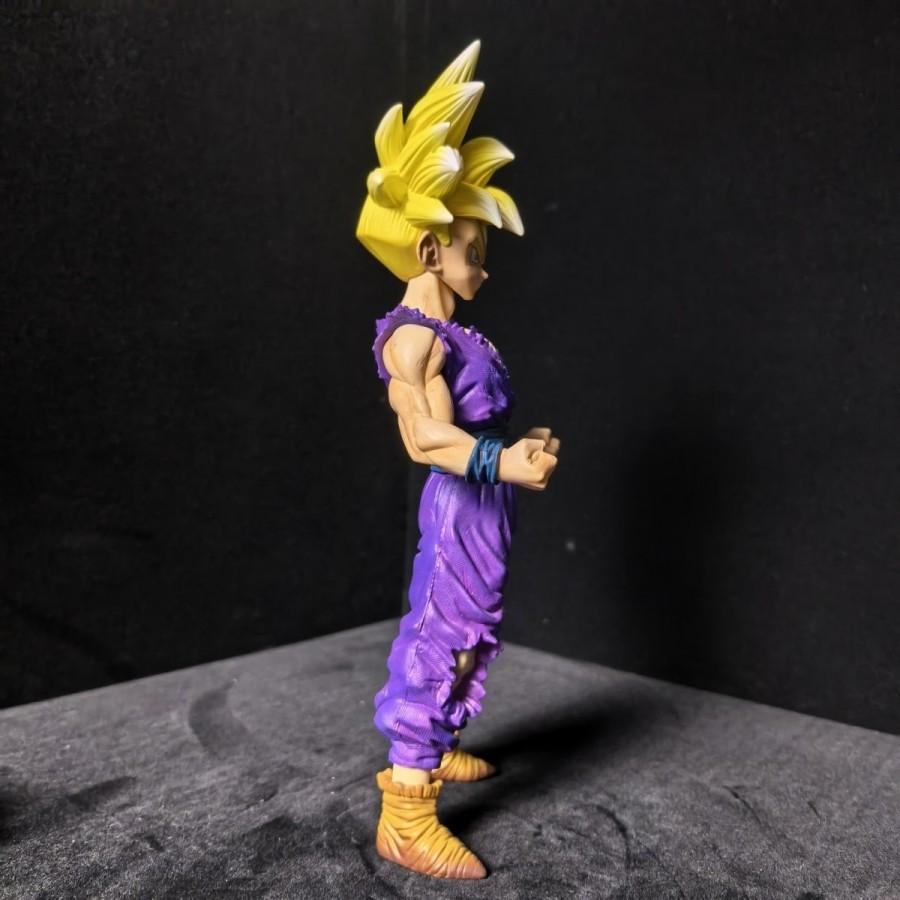 Dragon Ball Z Son Gohan Super Saiyan Damaged Version Anime Figure 24cm PVC Model