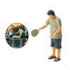 1/64 BBQ Figure Model Dioramas Micro Landscape Collections Fairy Garden Layout DIY Projects S Gauge