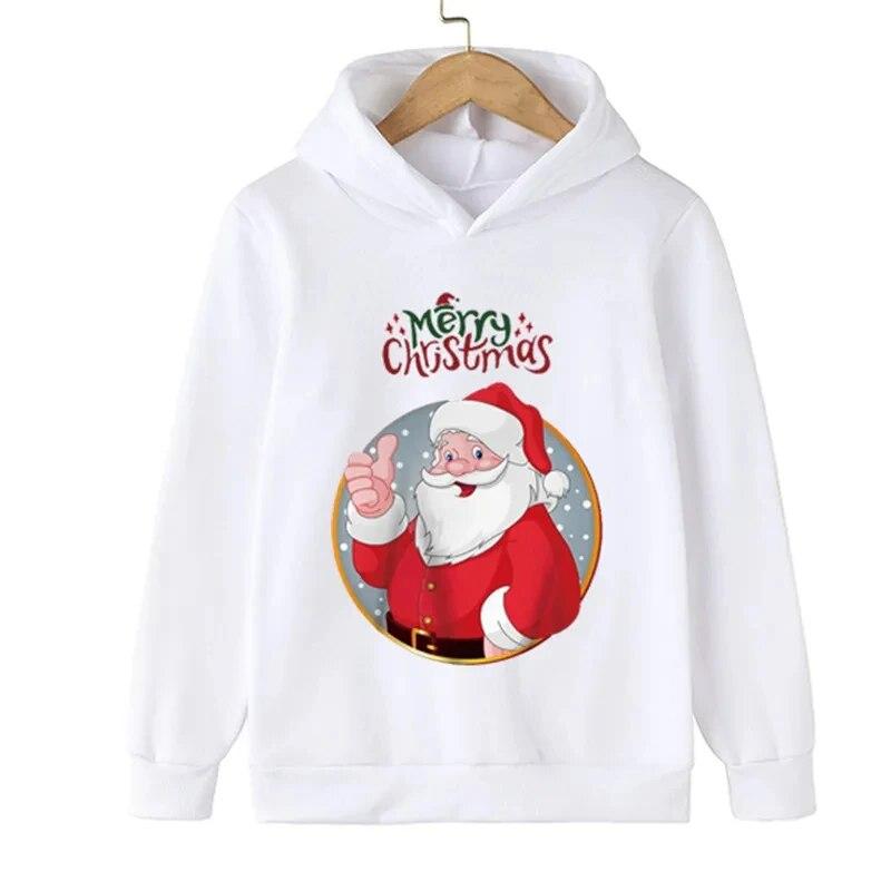 Vánoční Mikiny s potiskem Santa Clause Unisex Dámská Móda Streetwear Oversized Mikiny Mikina Pulovry Teplákové soupravy Unisex Oblečení