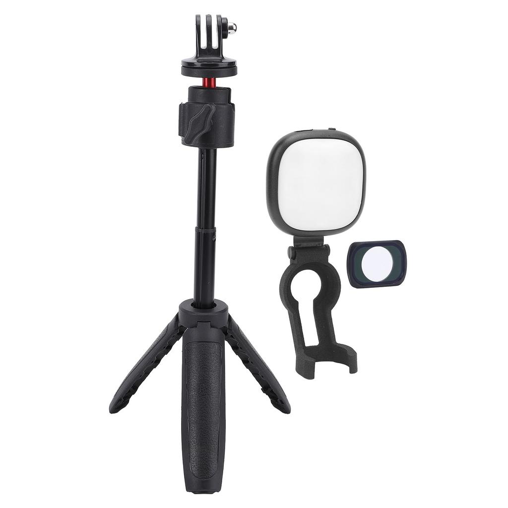 LED Video Light with Tripod 18 Filter and Bracket Soft Light 7 Modes 3 Color Temperature Portable