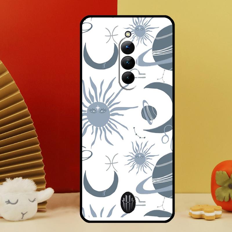 Sonne Mond Hülle Für Nubia Red Magic 10 8 9 Pro Plus 6 7 6S 7S Pro 5G 6R RedMagic 9S 8S Pro Plus Cover