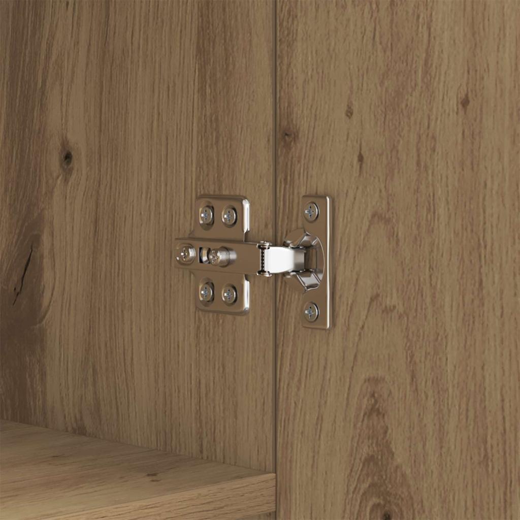 Artisan Oak Sideboard 69.5 x 34 x 90 cm Engineered Wood