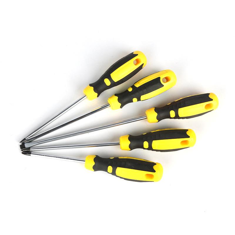 Magnetisches Schlitz- und Kreuzschlitzschraubendreher-Set mit Ahle