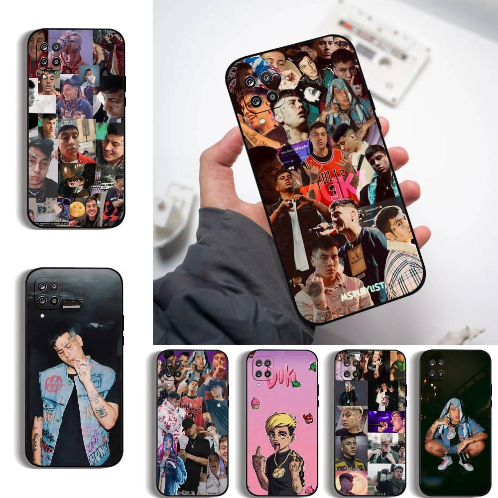 Duki Rapper Phone Case For Samsung Galaxy S21 S22 S23 S24ULTRA S25ULTRA FE Ultra Plus5G A52S S26 Soft Cover
