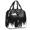 Custom Classic Anime B-Bereserks Hot Logo Insulated Lunch Bags for School Office Waterproof Thermal Cooler Bento Box Women Kids