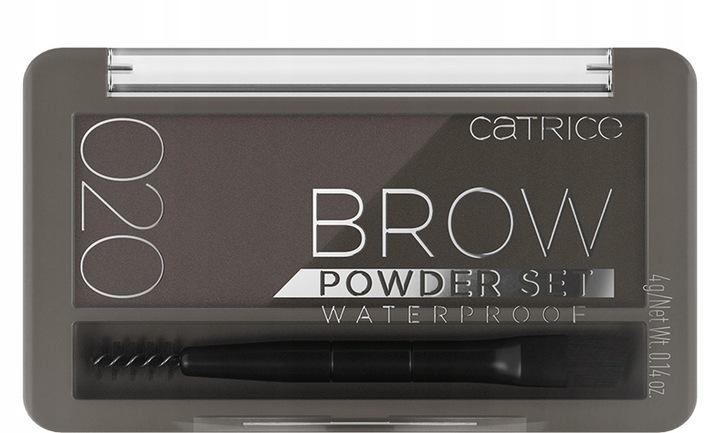 Catrice Wodoodporny Zestaw Do Brwi W Pudrze 020