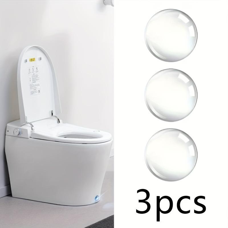 

3/6pcs Transparent Self-Adhesive Doorstop Bumper, Clear, Shock Absorbing & Noise Reducing, Wall Mounted Cushioned чорний