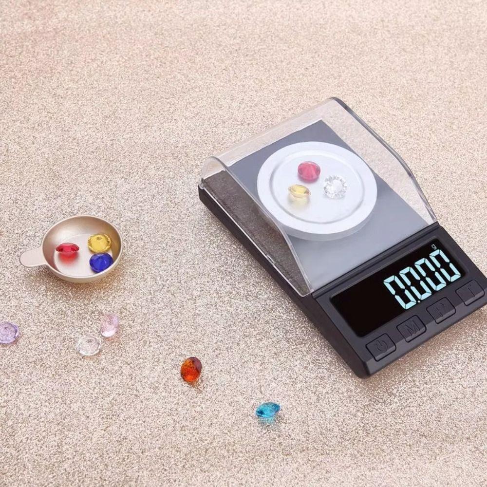 200g/100g/50g/20g/10g 0.001g Precision Digital Scale High Precision Weight Milligram Scale  Lab