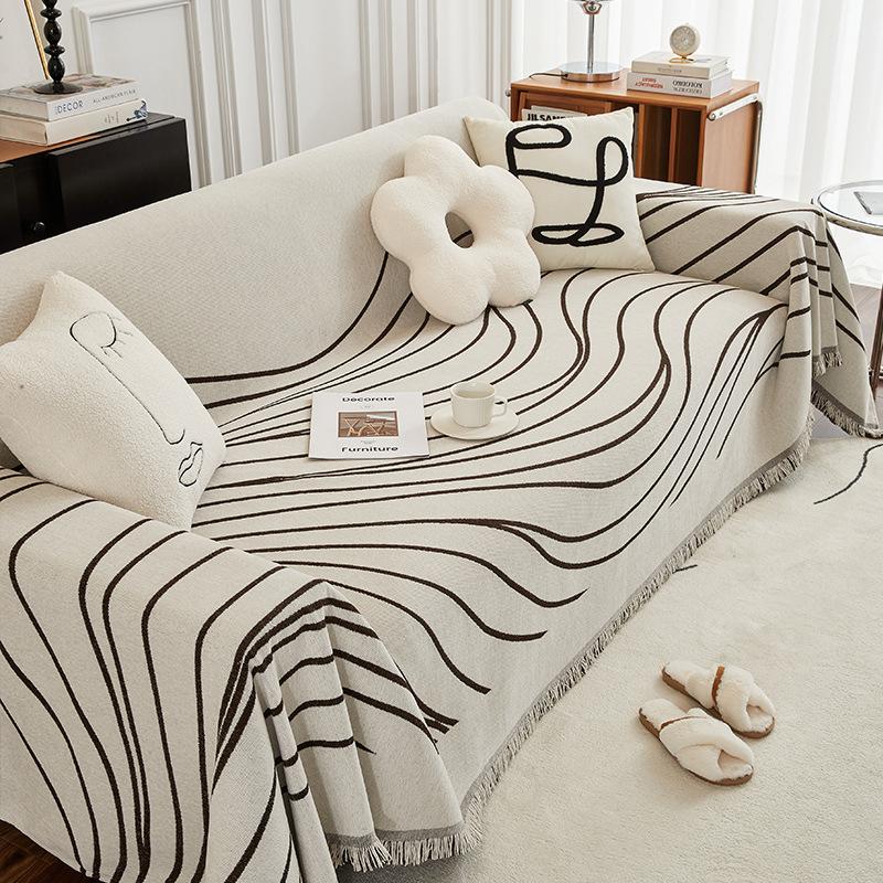 Thick Sofa Protector Soft Pet Friendly Multifunction Sofa Towel Easy-Care Sofa Cover For Living Room Sofa
