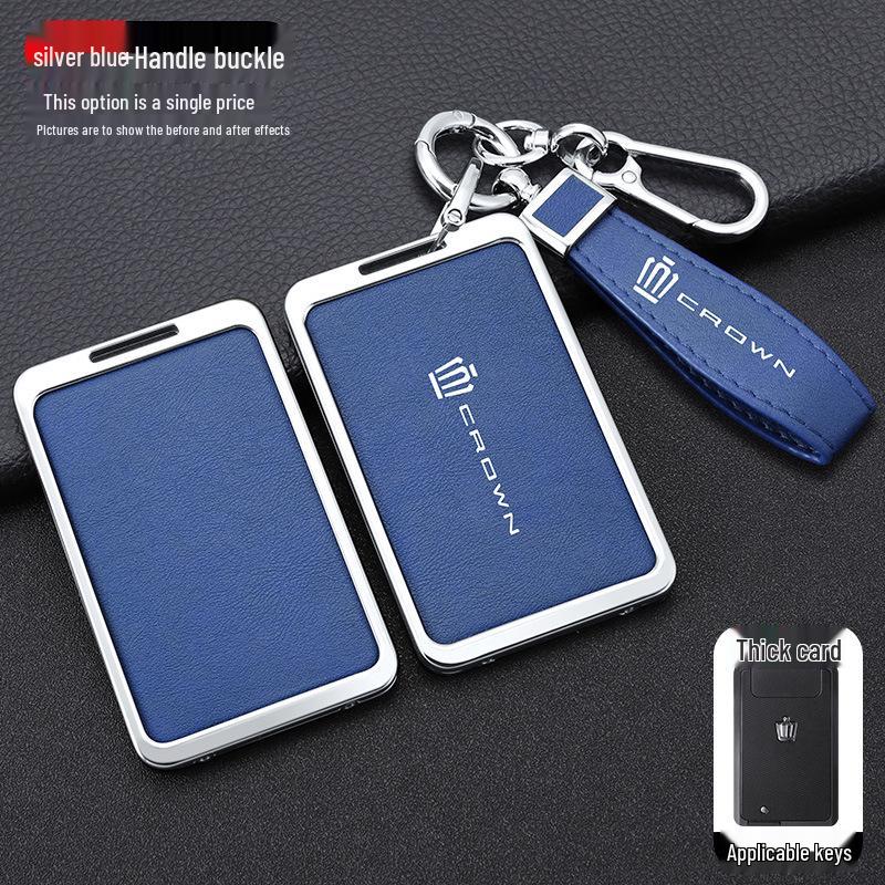 12/13/14th Gen Crown Car Key Case: Protective Remote Control Shell with Buckle