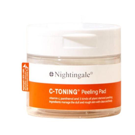 

Nightingale C Toning Peeling Pads – Brightening & Gentle Exfoliation (60 Pads / 165ml) C Toning Peeling Pads