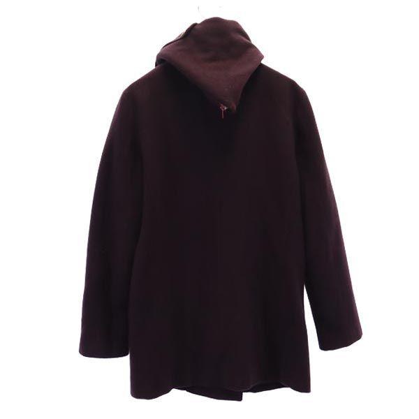 N.HOOLYWOOD Made In Japan Wool Blend Hooded Jacket 38 Bordeaux Women Used