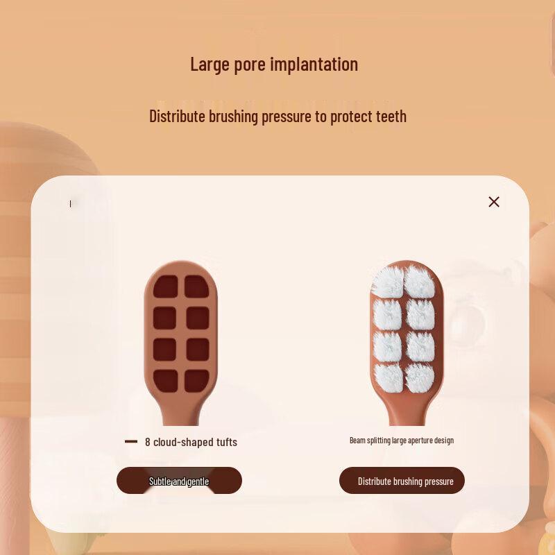 Beijiajie Children's Soft Bristle Toothbrush