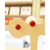 Save Zone 01 Garnet Two-Way 6mm Earrings Sse913 (15723070)
