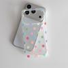 Ins Advanced Colorful Polka Dots Phone Case For iPhone 17 Air 16 Pro Max 15 14 Plus 13 12 11 Pro Shockproof Silicone Back Cover