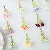 Silk Artificial Flower Plum Blossom Diy Gift Candy Box Christmas Home Room Vase Festival Party Outdoor Garden Arch Decor Wedding