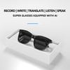 AI Glasses Earphones Automatic Voice Translation AI Translator Glasses Support 75 Languages BT 5.4 for Sports Meeting Recording