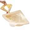 Magnetic Drainage & Filter Basket Sink Drain Basket Magnetic Sponge Holder Anti-Clog Corner Sink Strainer Kitchen Food Catcher