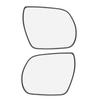 Heated Mirror Lens Defogging Defrosting Clear Vision Heated Wing Mirror Glass for Santa Fe 2009 To 2