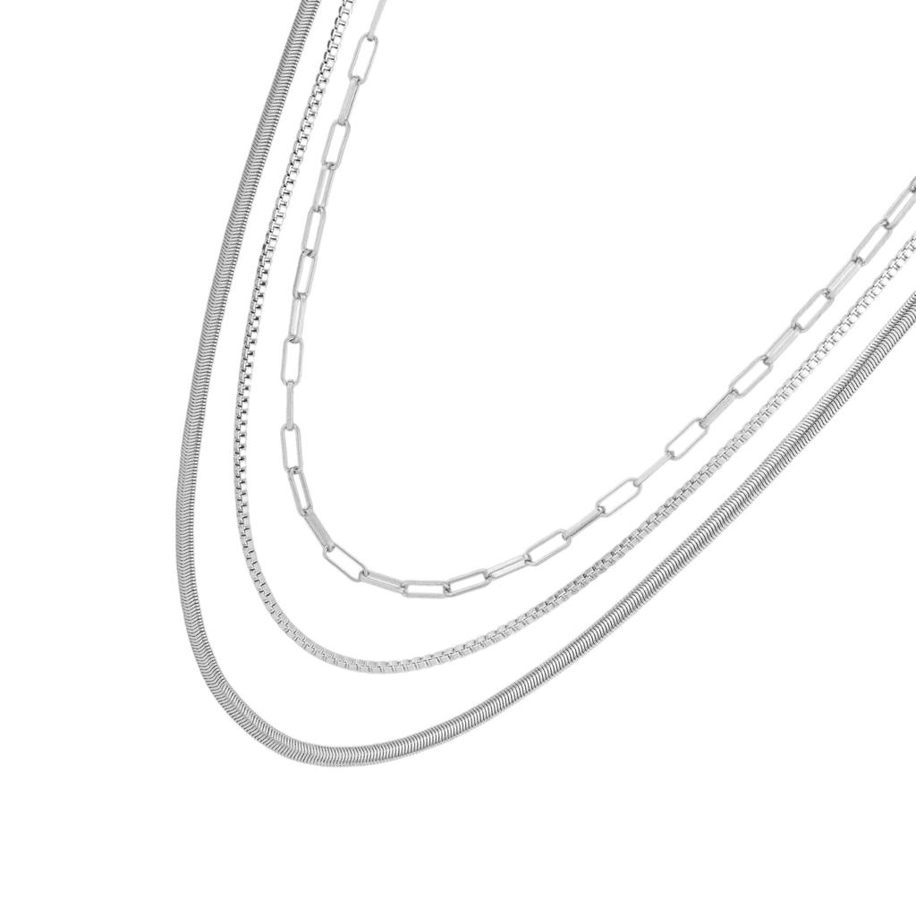 Elegant Necklace Simple Chain Necklace Charm Necklace Multilayer Necklace Stylish Neck Jewelry Suitable for Women Man
