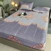 Nezha 2 bed cover latex mat three-piece set summer machine washable summer cooling mat air conditioning soft non-slip mat