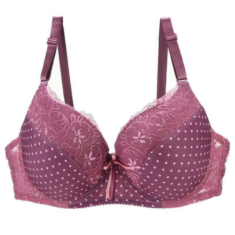 2024 Sutien Push Up Nou 34/75 36/80 38/85 40/90 42/95 44/100 BCDE Lenjerie intimă pentru femei Dantela Dot Lenjerie