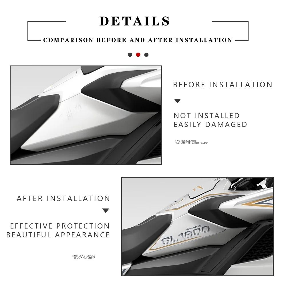 GL1800 Stickers For Honda Goldwing Decals GL 1800 Gold Wing 2023 Sticker Decoration Tank Protection Kit PVC Accessories