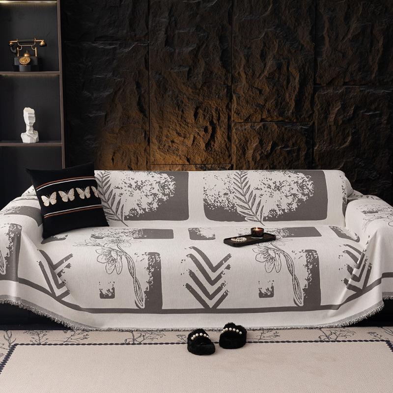 Anti-cat paw sofa cover simple new four-season universal sofa cushion blanket full cover non-slip sofa cover