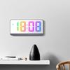 LED Large Display Bedside Alarm Clock - Simple, Stylish, Colorful Screen