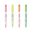 Kutsuwa HiLiNE Neon Pencils Set 4-Color (Fluorescent Pink, Yellow, Orange, Green) PA020-4SKU