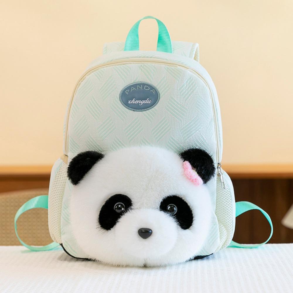 Cartoon Kids School Backpack Lightweight Panda Primary School Bags  Elementary School