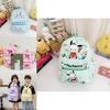 Hello Kitty Kuromi Cinnamoroll My Melody Printed Children Backpack For Daily Use