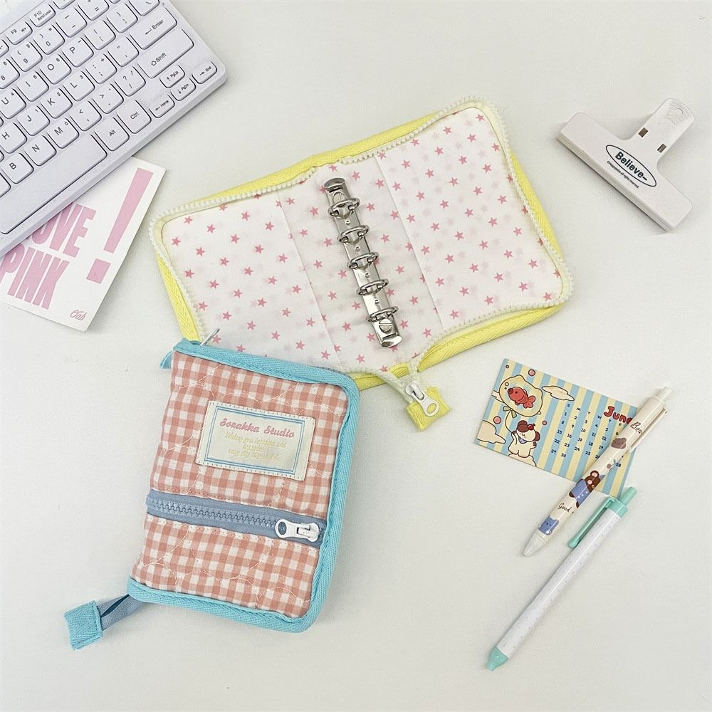 Multipurpose DIY Binder Notebook Covers Fabric Diary Protective Cover  Student