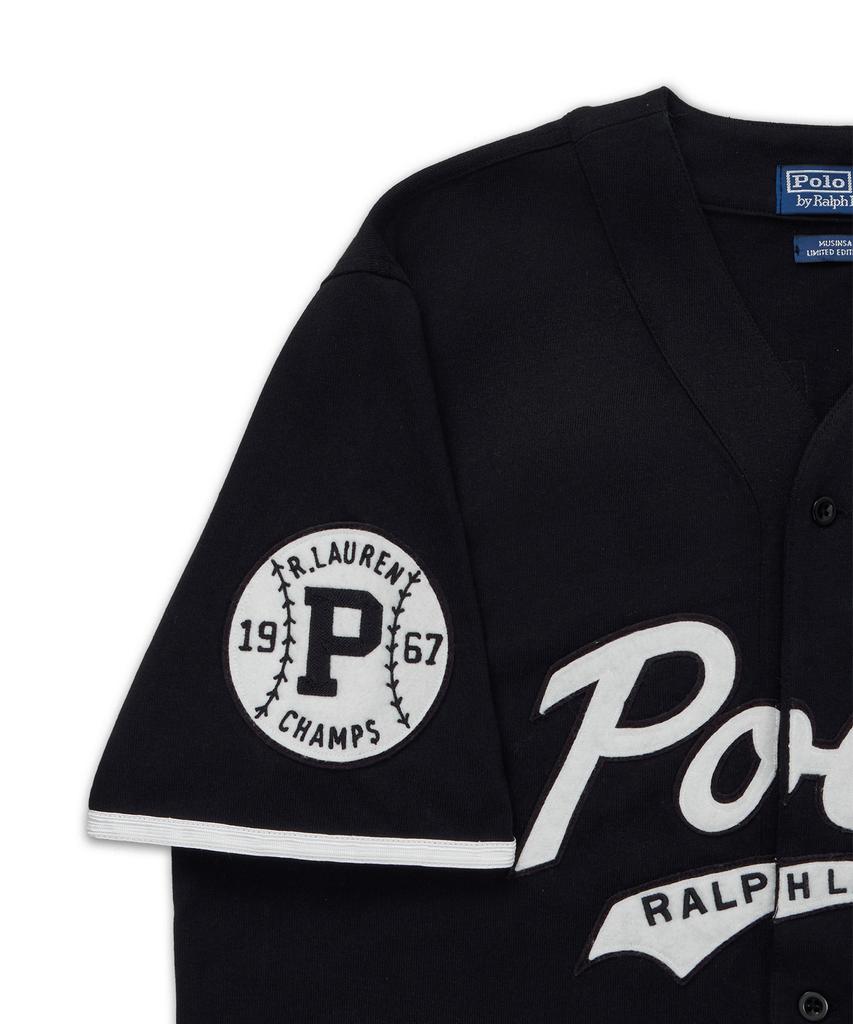 POLO RALPH LAUREN [Baseball Capsule] Polo Baseball Jersey - Black