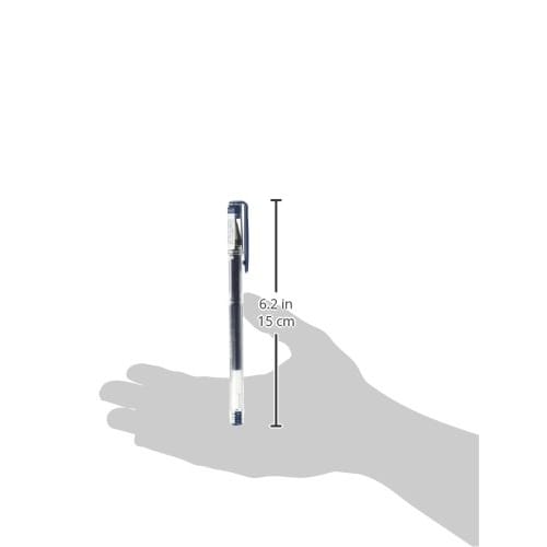 Mitsubishi Pencil Gel Ballpoint Pen Uniball Signo Standard UM-100 Blue Black 0.5mm