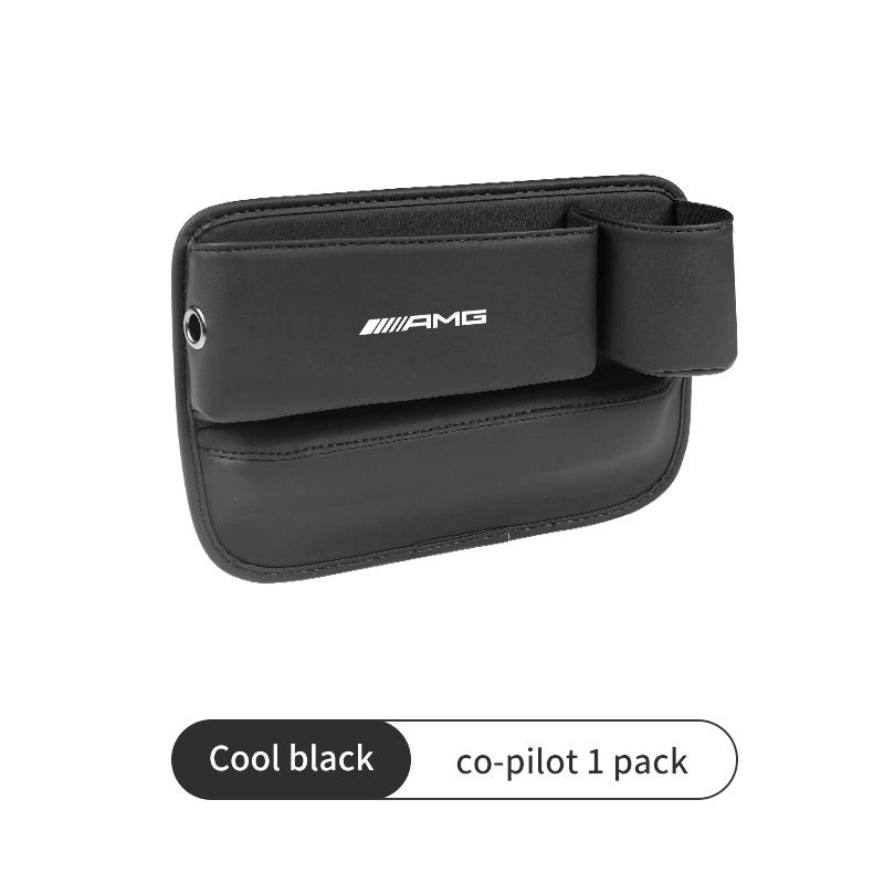 Car Seat Gap Organizer Storage Box Key Card Cup Phone Holder For AMG A B C E S G Class A180 CLK CLA GLE GLC W212 C200