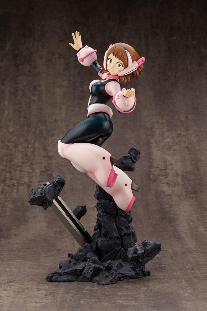 ARTFX J My Hero Academia Ochaco Uraraka Shop Exclusive Facial Expression Parts Scale PVC Complete Figure Ver.2 [Kotobukiya "Interchangeable Included]