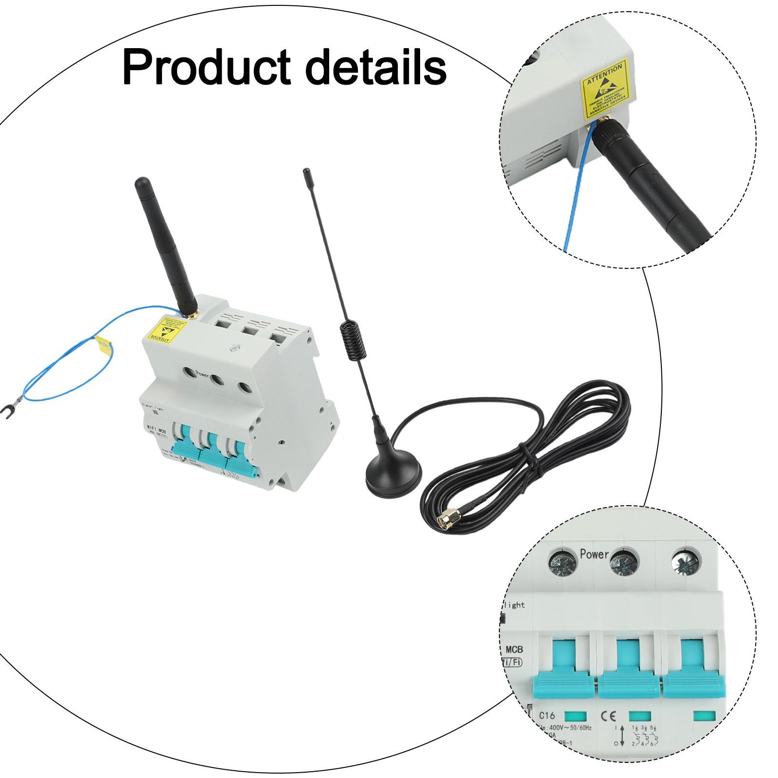 

Smart WiFi Circuit Breaker 3P 16A with Enhanced Protection and Real Time Monitoring for Home and Industrial Use China Mainland